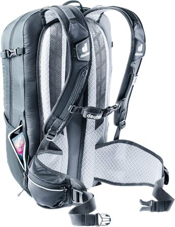Велосипедний рюкзак Deuter Flyt 14 з протектором, графітово-чорний