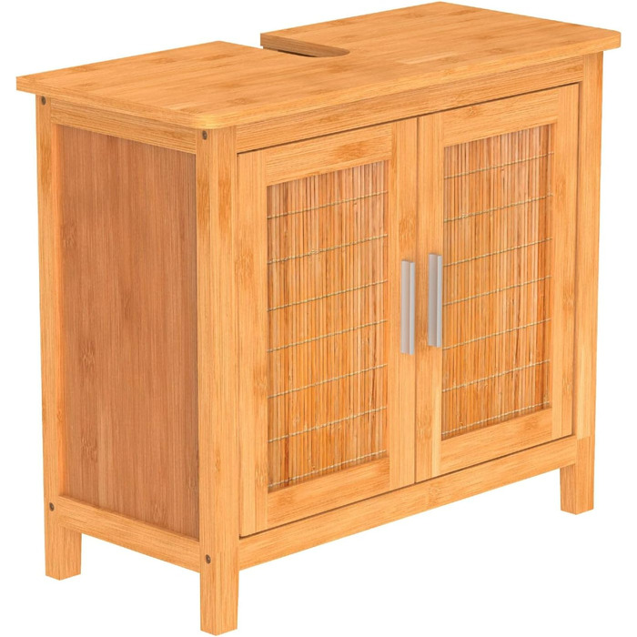Підставка для ніг під умивальник EISL BMBA02-BH2 з бамбука, 35x45x35 см