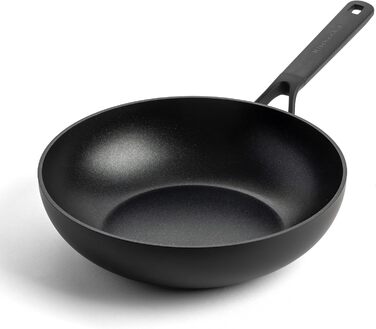Сковорода KitchenAid Classic Forged 24 см, з антипригарним покриттям, для індукційних плит, чорна