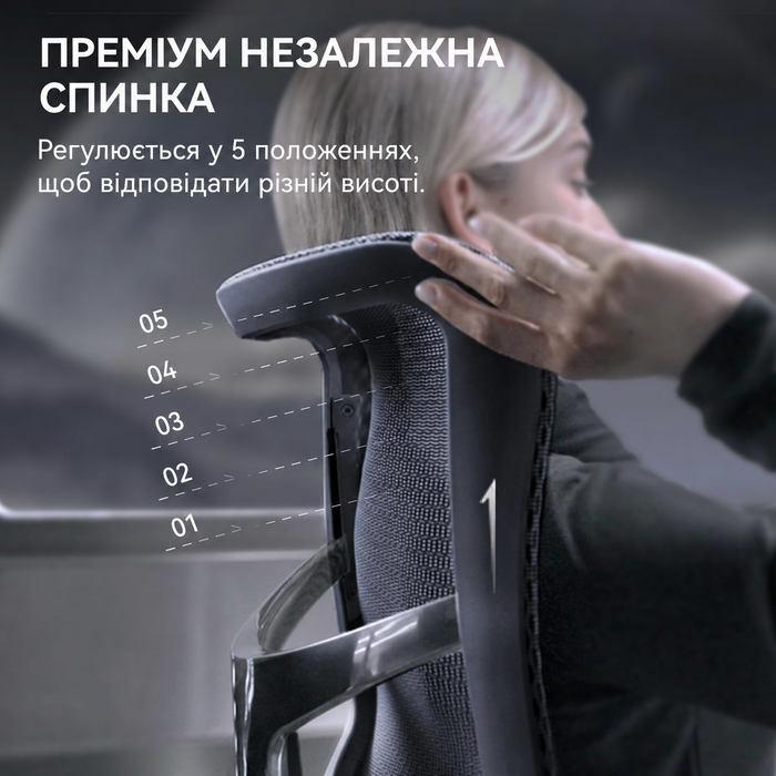 Ергономічне офісне крісло SIHOO Doro S300 black
