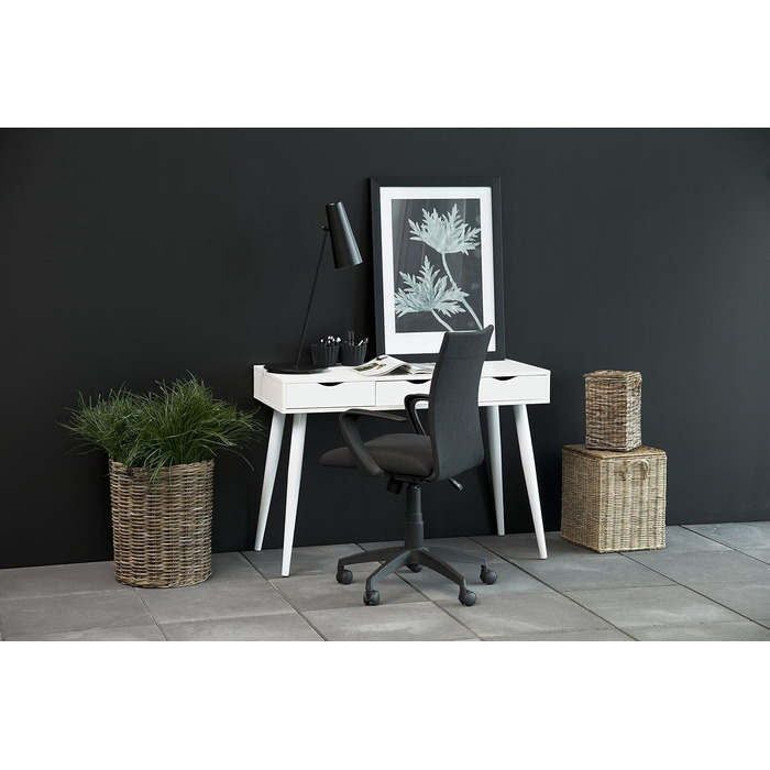 Письмовий стіл Ivar AC Design білий MDF 50x110x77 см