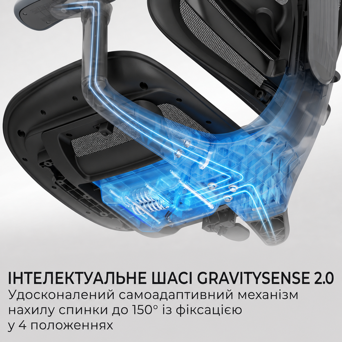 Крісло офісне Sihoo C300 PRO V2 Black