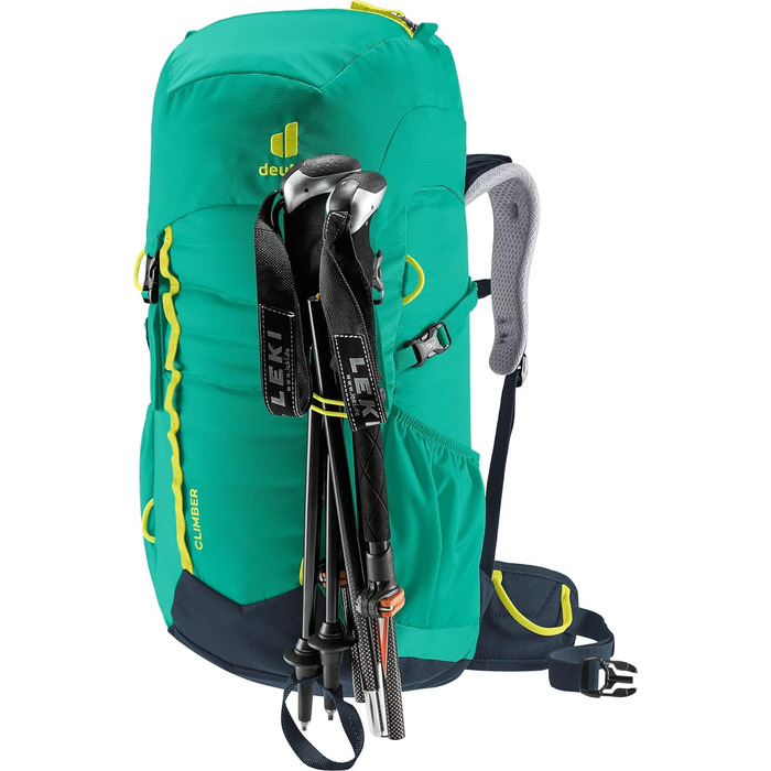 Дитячий альпіністський рюкзак deuter Climber 22 л, зелено-синій