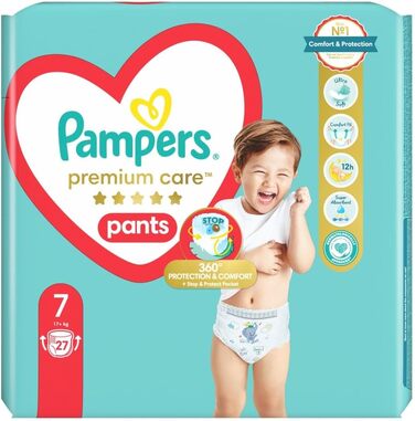 Підгузки Pampers Premium Care, розмір 2 (4-8 кг), 68 шт. — преміум-захист для чутливої шкіри дитини