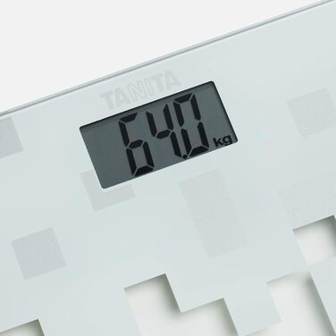 Електронна скляна вага для людей TANITA HD-380, біла