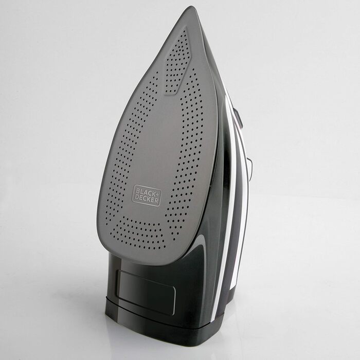 Парова праска BLACK+DECKER BXIR2802E, 2800 Вт, пластик, 370 мл, біла