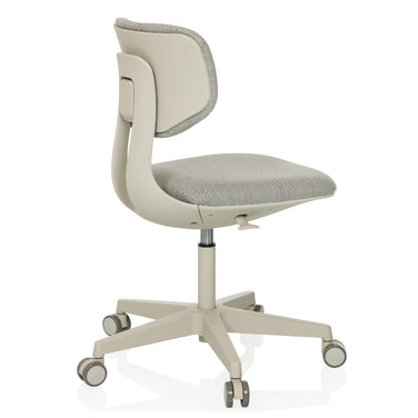 Дитячий письмовий стілець / дитячий стілець KID CLASSIC тканина сірий hjh OFFICE