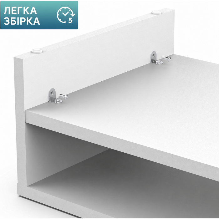 FITUEYES підставка для монітора з дерева, біла, ергономічна, для монітора, ноутбука, принтера, телевізора, 42,5x23,5x14 см