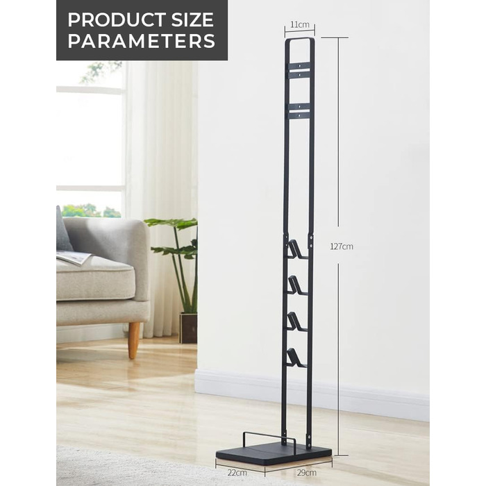 Підставка для акумуляторного пилососа Dyson V15, V12, V11, V10, V8, V7, V6 | Тримач для пилососа Dyson DC58, DC59, DC62, DC74 | Органайзер MORANGO S5976