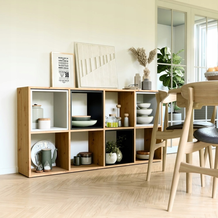 Стелаж TopEshop 147 x 75 x 30 см, дуб артизан