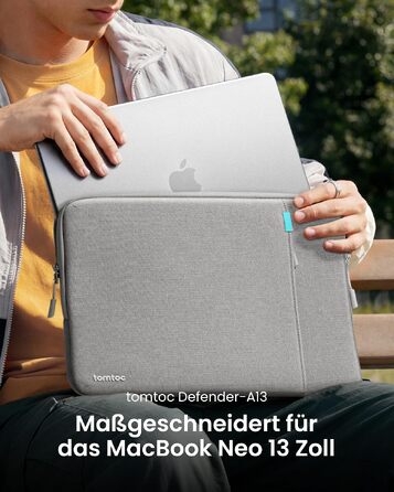 Захисний чохол-сумка tomtoc 360° для MacBook Air 15