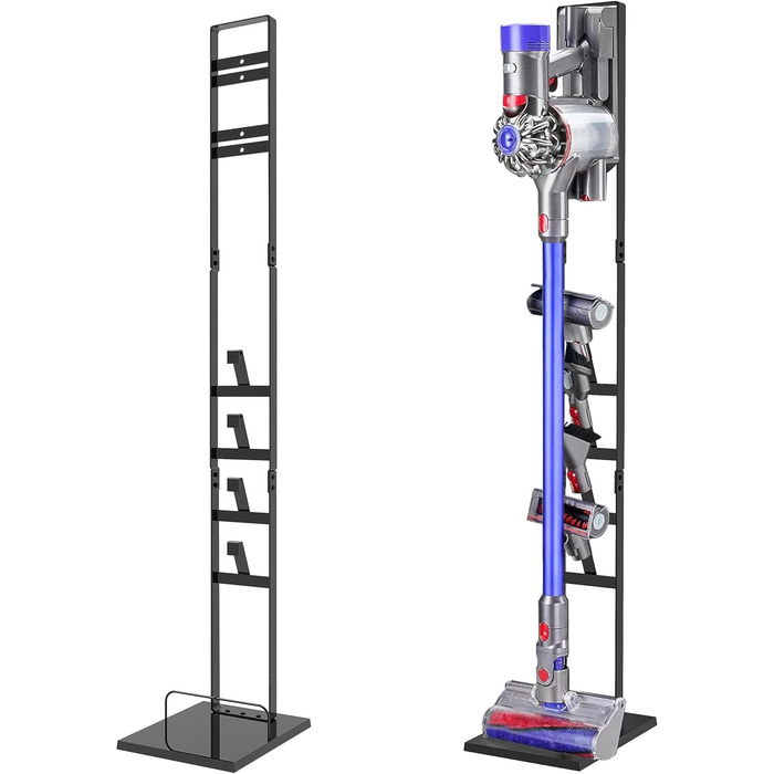 Підставка для пилососа OUTBROS, сумісна з Dyson Gen5, V15s, V15, V12 Slim, V11, V10, V8, V7, V6, металева стійка без свердління, чорна