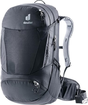 Чоловічий велосипедний рюкзак Deuter Trans Alpine 30 л, чорний