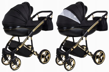 Дитячий візок 3в1 Didibaby Daytona GT Black/Gold