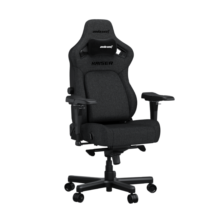 Крісло ігрове Anda Seat Kaiser 4 Dark Grey Fabric Size L