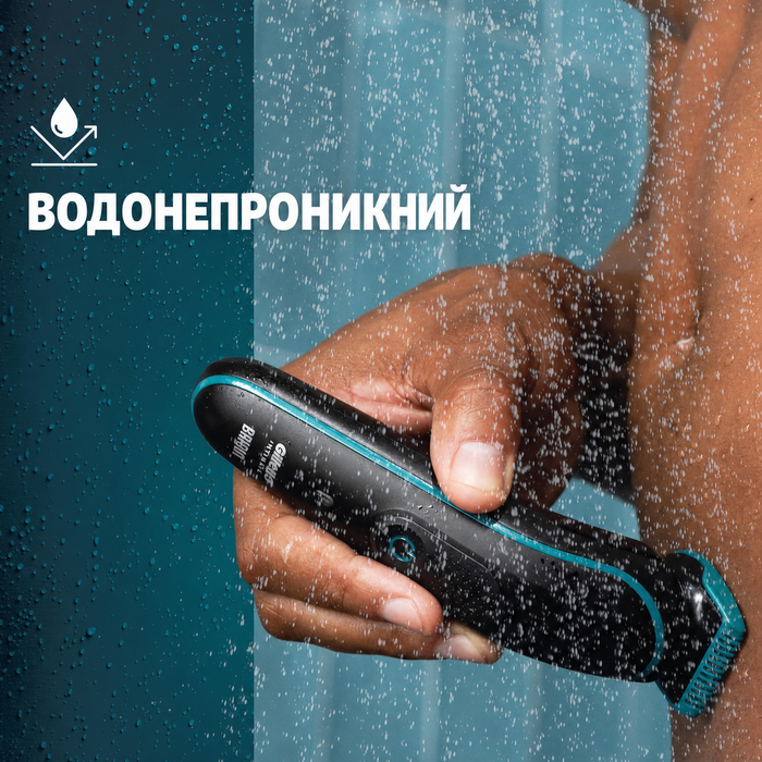 Тример Gillette Intimate i5 для чоловіків, водонепроникний бездротовий бритва для інтимної зони з довговічними лезами для сухого і вологого гоління