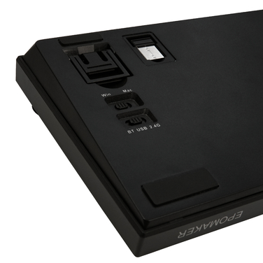 Клавіатура механічна бездротова EPOMAKER AK820 Pro Gift Switch Black (AK820-PRO-B-G)