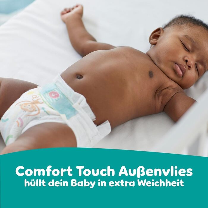 Підгузки Pampers Baby-Dry розмір 6+ (14-19 кг), 176 шт, максимальний захист від протікань та комфорт на ніч