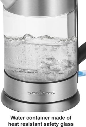 Електричний чайник 1,5 л PC-WKS 1107 G ProfiCook