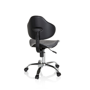 Дитячий письмовий стілець / дитяче крісло KIDDY GTI-3 тканина сірий hjh OFFICE