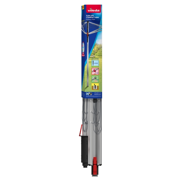 Сушарка для білизни вулична Vileda Sun Lift Compact 40