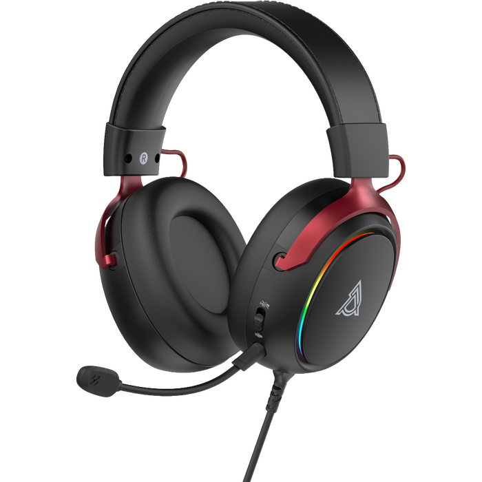 Дротова ігрова гарнітура Ajazz AHW10 Black (AHW10-B)