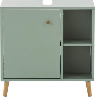 Шафа під умивальник Schildmeyer Bjarne 153169, 60,2 x 33 x 59,3 см, колір фісташковий