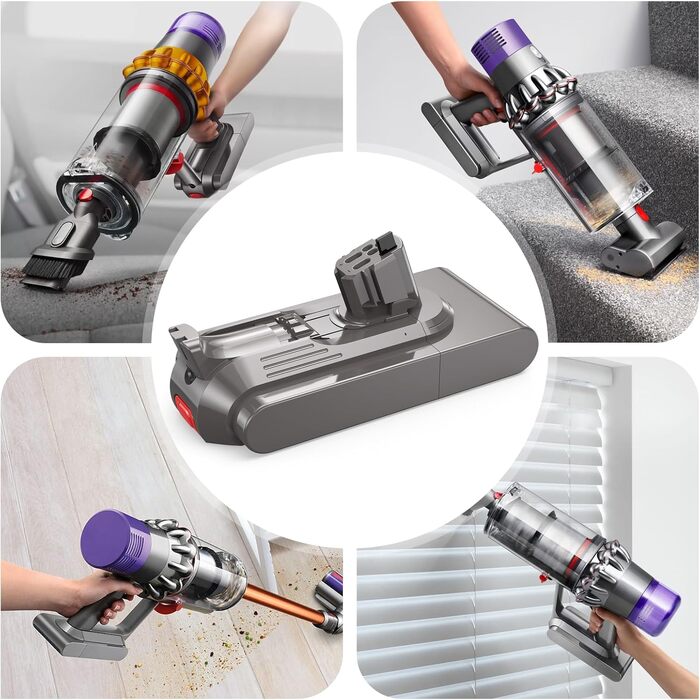 Акумулятор NASTIMA 25.2V 3900mAh Li-ion для пилососа Dyson V11/V15 (Animal, Complete Extra, Fluffy Extra, SV15, SV18) - оригінал