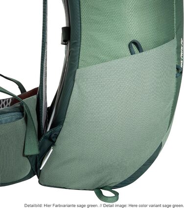 Рюкзак для туризму Tatonka Hike Pack 22, 22 л, з вентильованою спинкою та дощовиком, темно-синій