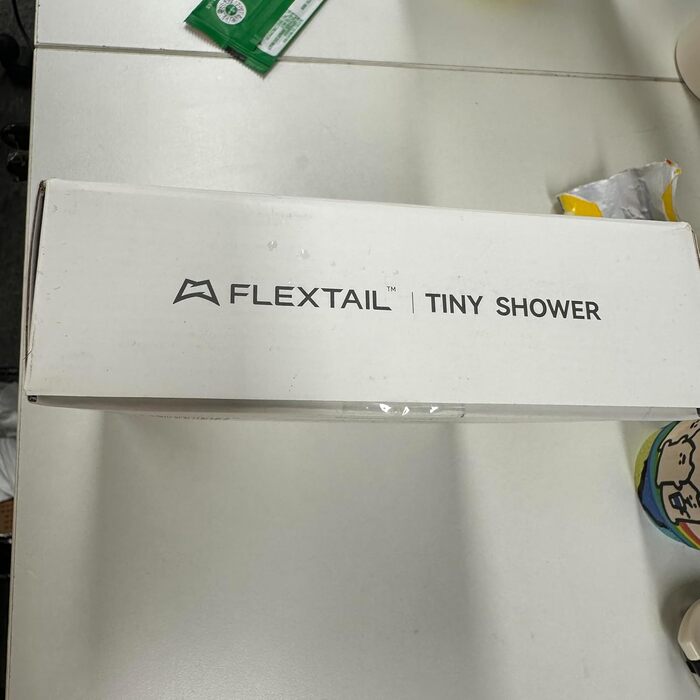 Портативна душова кабіна FLEXTAILGEAR Tiny Shower з помпою, 2.2м шланг, USB-C зарядка та 2 режими економії води, для відпочинку, подорожей, саду, пляжу та тварин