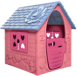 Дитячий будиночок для ігор Pink Spielhaus пластиковий, для саду та дому, від 2 років