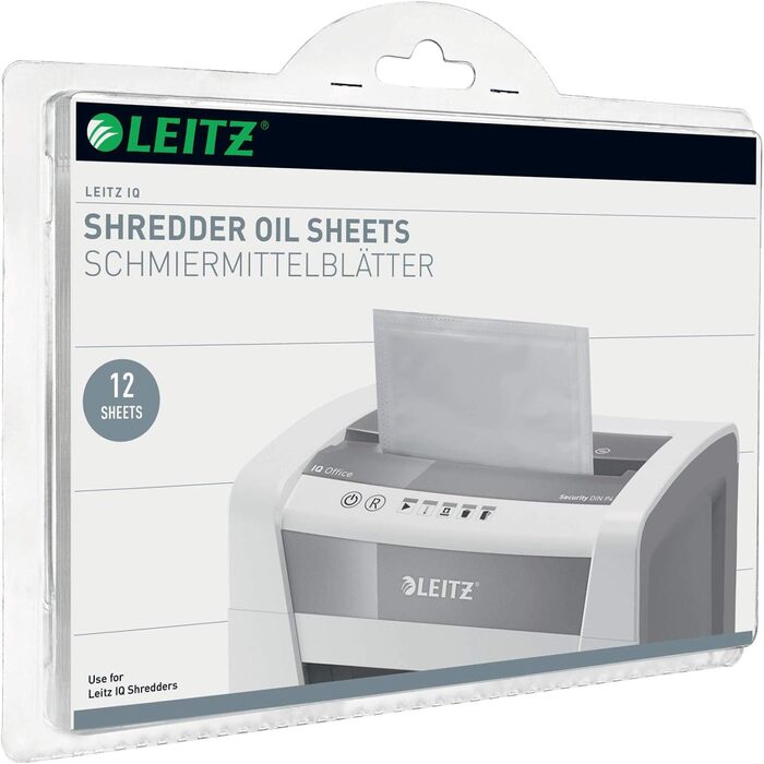Leitz IQ 10X Premium Protect: Шредер для документів, 6 листів, білий, 18л, для офісу та дому, сертифікований TÜV+GS