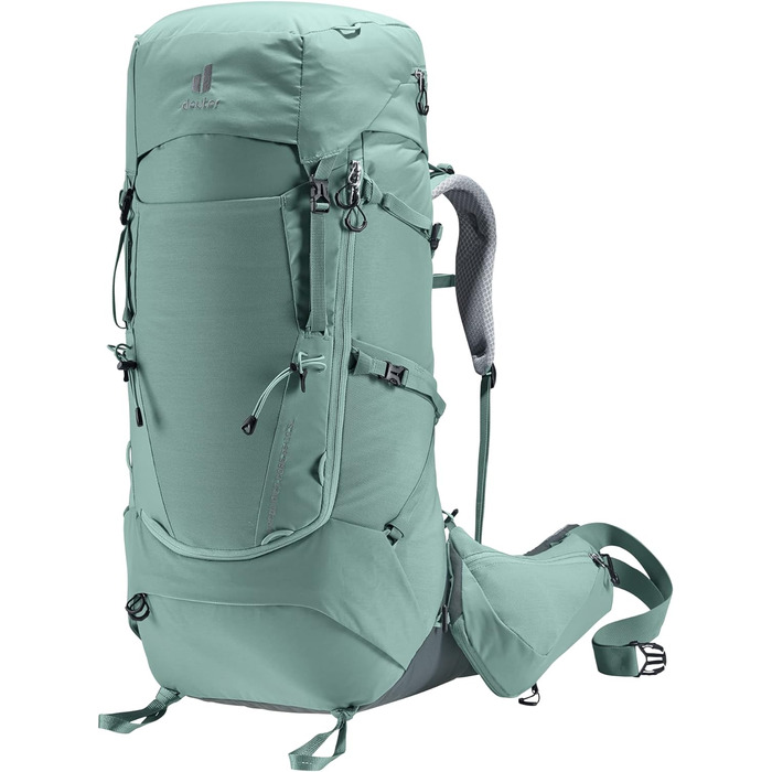 Туристичний рюкзак Deuter Aircontact Core 55+10 SL для жінок, 55+10 л, нефрит-графіт, модель 2024
