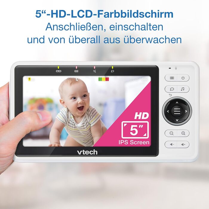 Відеоняня VTech VM924 з камерою, 5