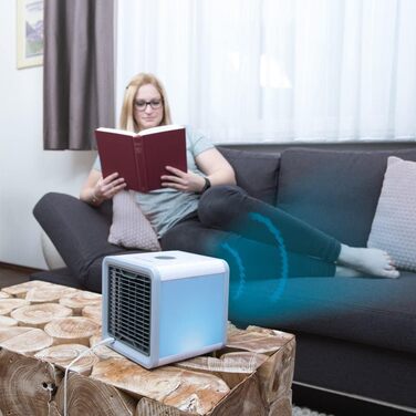 Охолоджувач повітря LIVINGTON ChillTower, арктичний випарний охолоджувач, набір для дому