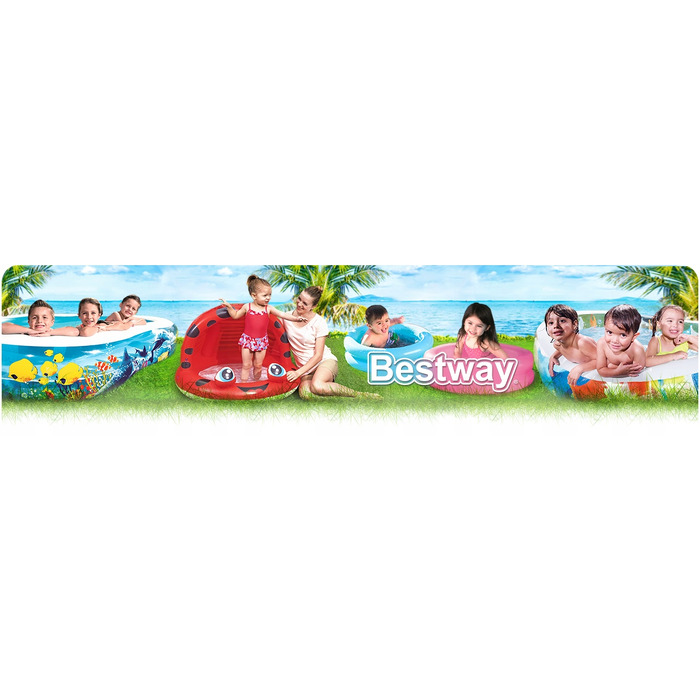 Дитячий надувний замок-батут Bestway Fisher-Price