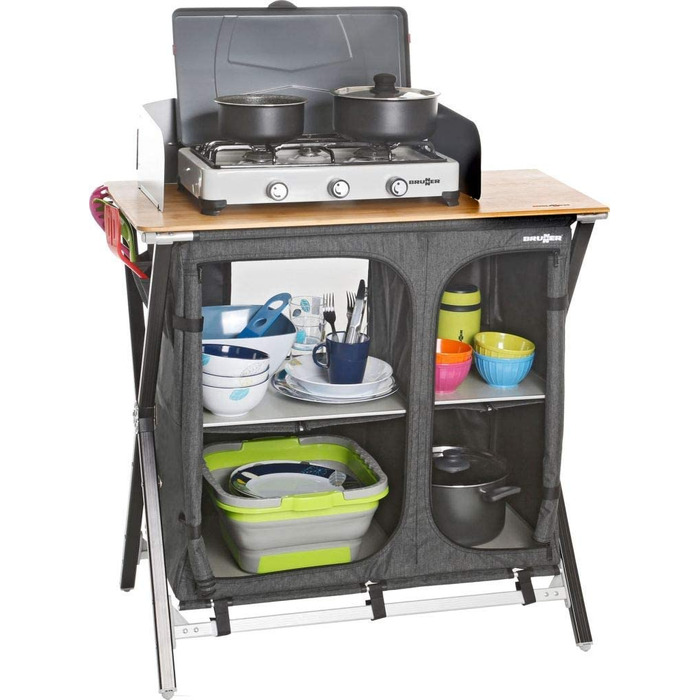 Кухонна шафа BRUNNER Mercury Cross Cooker HWT SQ, складана, для кемпінгу