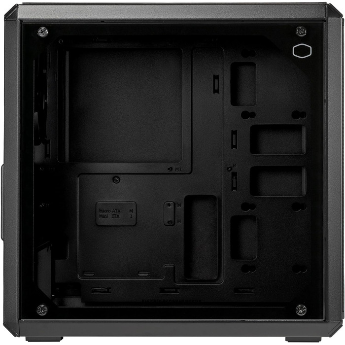 Корпус Cooler Master MasterBox Q300L V2 mATX Mini Tower з загартованим склом, 120 мм вентилятор, підтримка USB 3.2 Gen 2x2 Type-C, багатоваріантне охолодження