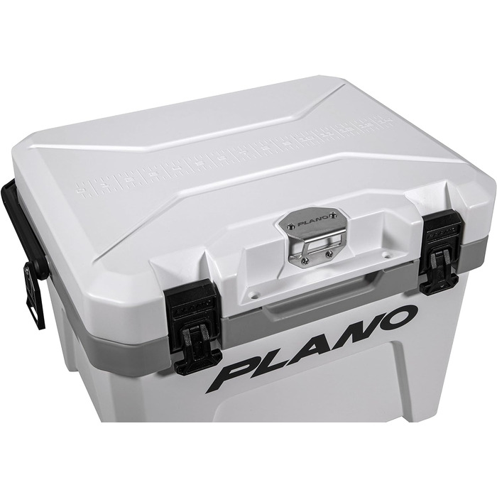 Термоконтейнер Plano Frost 21 л з кошиком, білий/чорний, ізоляційний бокс для льоду для кемпінгу, риболовлі, пікніка