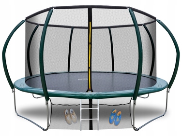 Батут із захисною сіткою FIT-NET 374 см FT 12 (365-374 см)