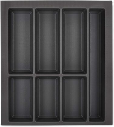 Лоток для столових приборів Orga-Box VII, базальтово-сірий, 426x474 мм, для шухляд Siematic, Schüller, Beeck, корпус 500 мм