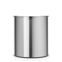 Кошик для паперу 7 л матова сталь Brabantia