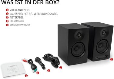 VULKKANO PRO4 Студійний монітор Bluetooth з 4