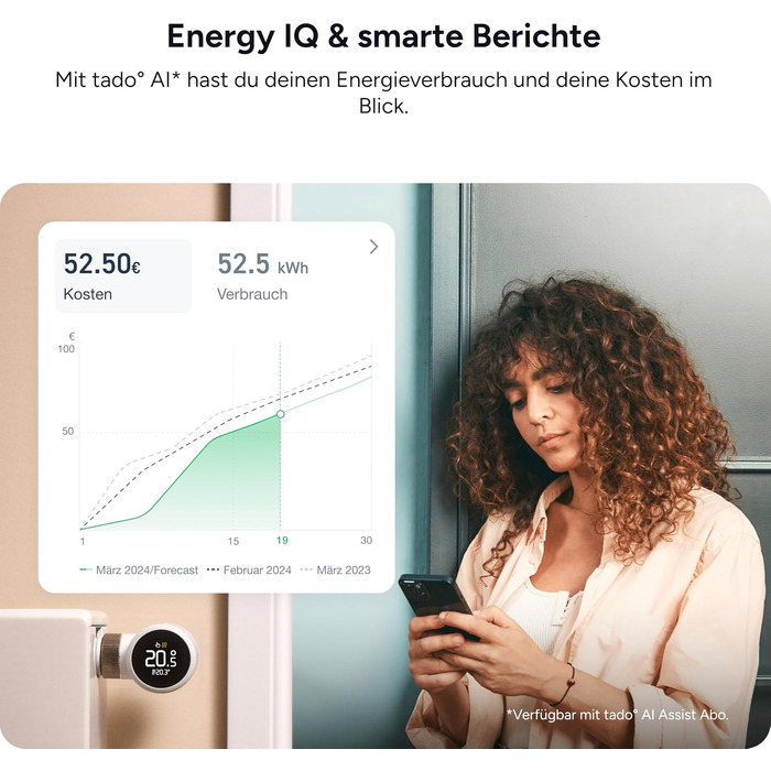 Стартовий набір tado° Starter Kit X: Інтернет-міст Bridge X, 3 розумні радіаторні термостати та бездротовий датчик температури