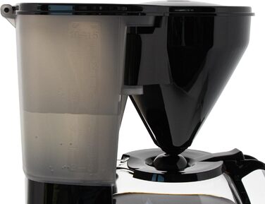 Кавоварка фільтраційна Melitta Easy Timer з таймером, скляною колбою, антикрапельною системою, 10 чашок, чорна