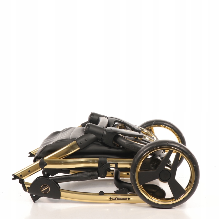Дитячий візок 2в1 Junama Diamond S Line V2 Black/gold