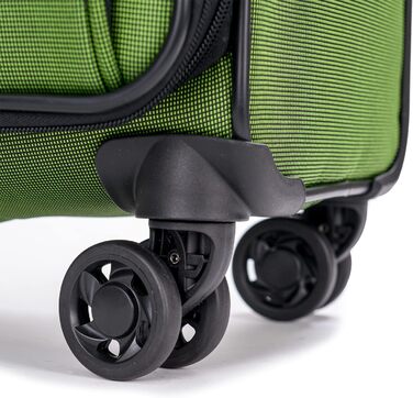 Валіза Stratic Bendigo Light+ M, зелена, середня, легка