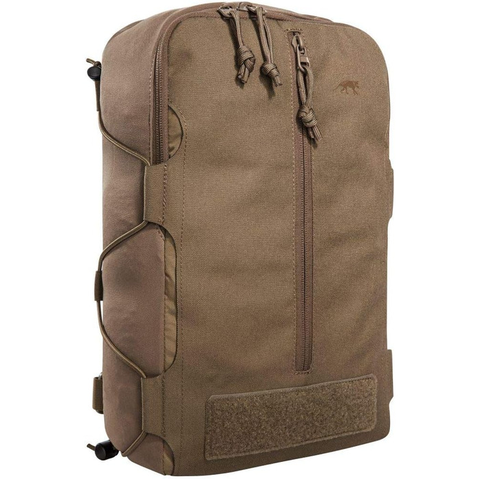 Тактична підсумкова сумка Tasmanian Tiger TT Tac Pouch 14, 10 л, з MOLLE Reverse, додаткова кишеня для рюкзака, EDC чи медичного спорядження, 37×22,5×10 см, койот