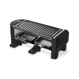 Раклютниця Little Balance 8559 Black Jura для 1-2 осіб, антипригарне покриття, 320 Вт, чорна