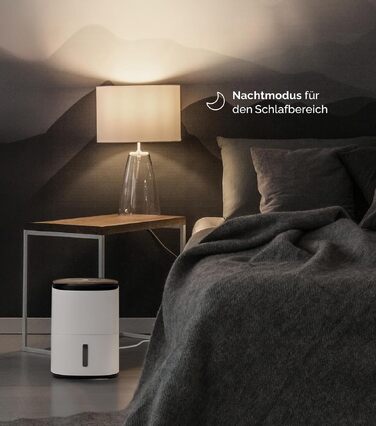 Meaco MeacoDry Arete® Two 25L: Повітряний осушувач та очищувач з HEPA-фільтром H13, Wi-Fi, інтелектуальні режими (вугільний фільтр, 5 років гарантії)